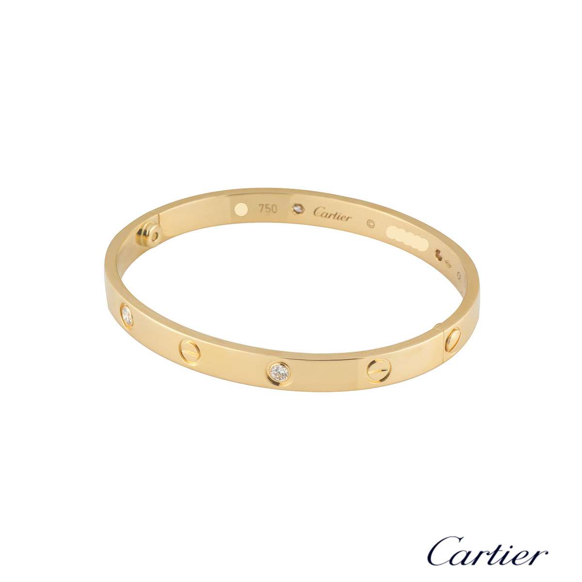 Cartier Love Bracelet Size 18 B6035918
